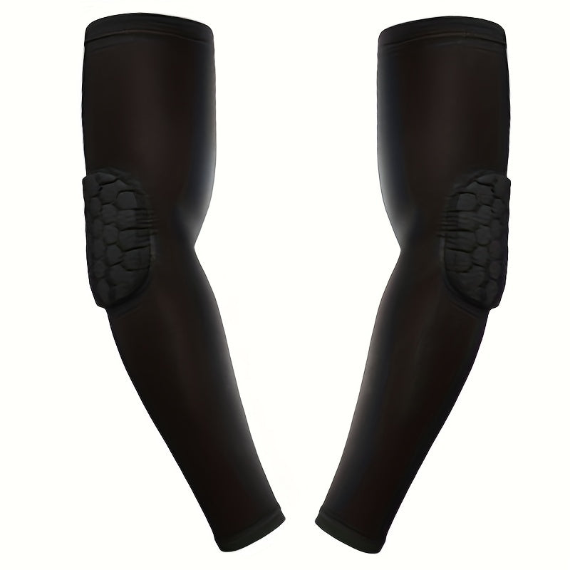 Manchon main-bras en spandex, unisexe, respirant et élastique, absorbe la transpiration, offre confort durable et protection toute saison.