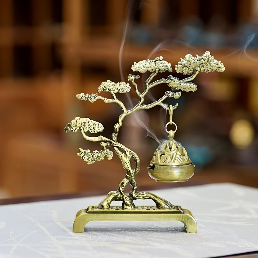 Incense holder, a decorative accessory that allows you to safely hold and burn incense, suitable for home, meditation or relaxation.