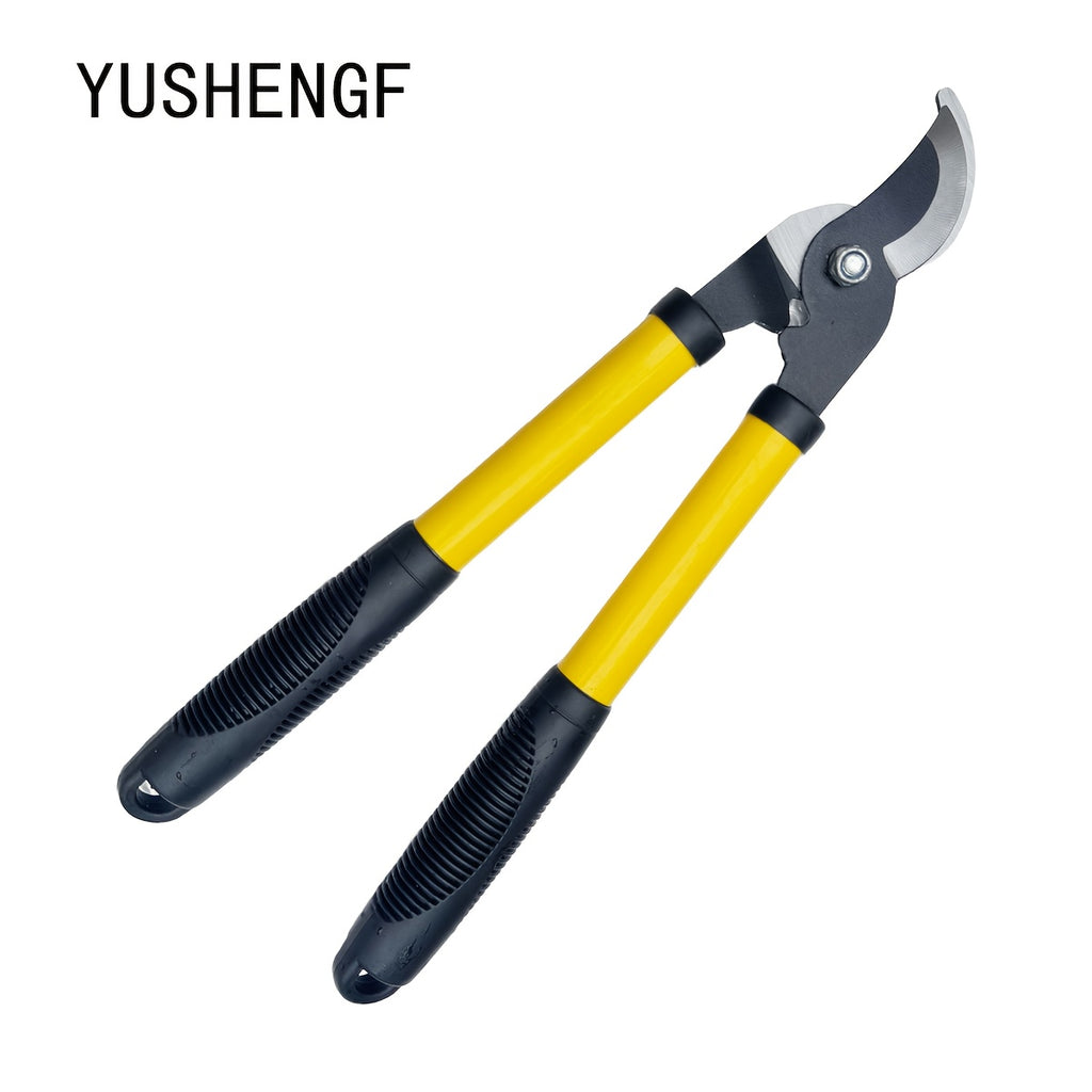 Sécateur multifonction robuste, lame acier SK5 tranchante, portable, pour branches épaisses, tiges de fleurs et arbres fruitiers, économe en effort.