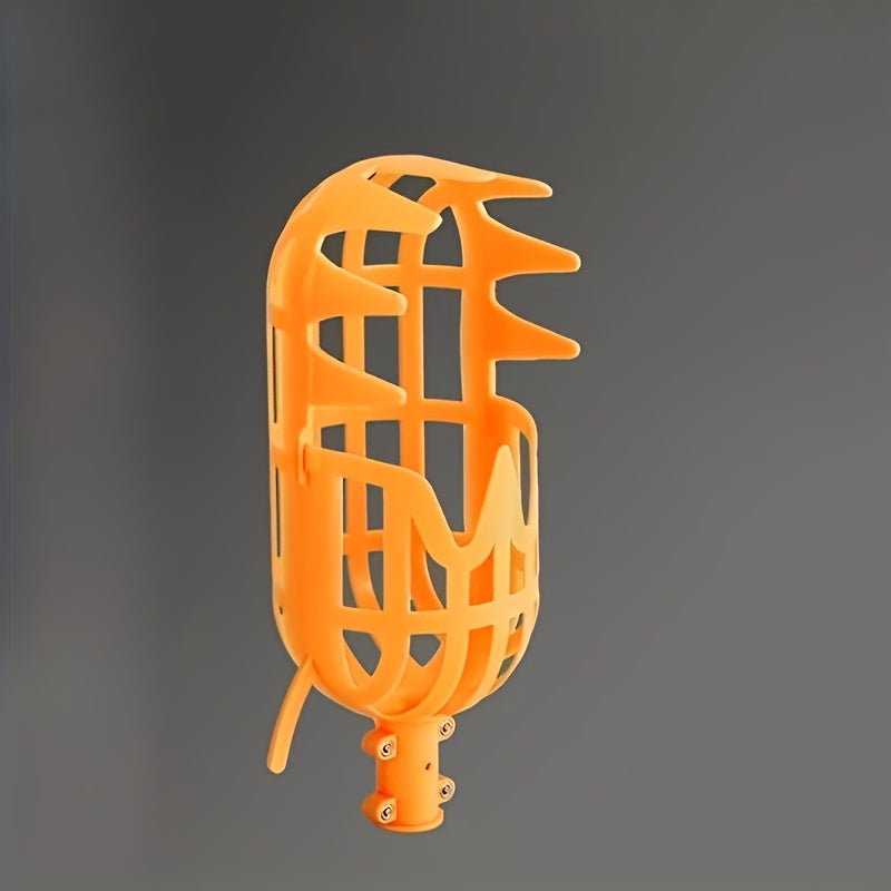 Robust and lightweight fruit picker, for orchards and gardens, efficient harvesting of apples, cherries, peaches, tomatoes, durable and easy tool.