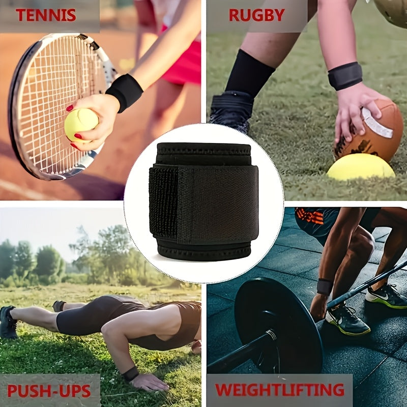 Paire de bracelets de compression offrant maintien, stabilité et protection pour musculation, haltérophilie et activités sportives intensives.