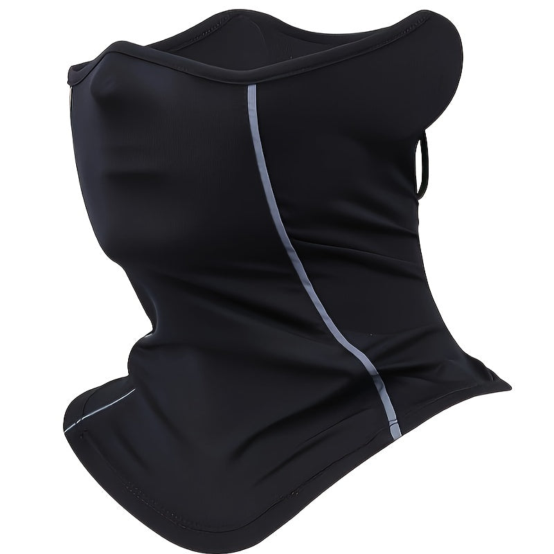 Tour de cou d’été en spandex, protection solaire et anti-poussière, idéal pour cyclisme et activités en extérieur.