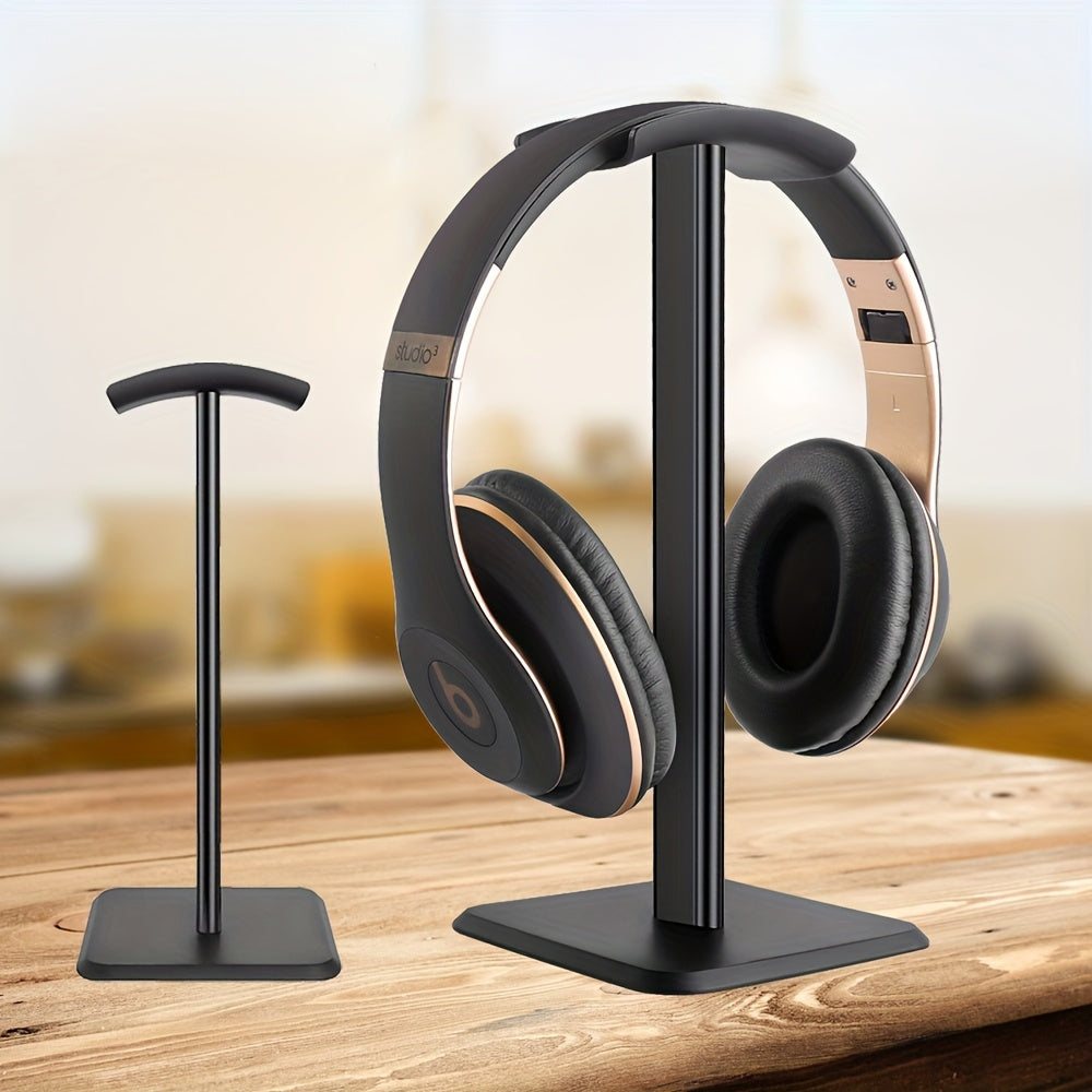 Support casque de bureau en ABS premium, design élégant, idéal pour casque gaming, rangement pratique et décoration de bureau ou salle de jeu.