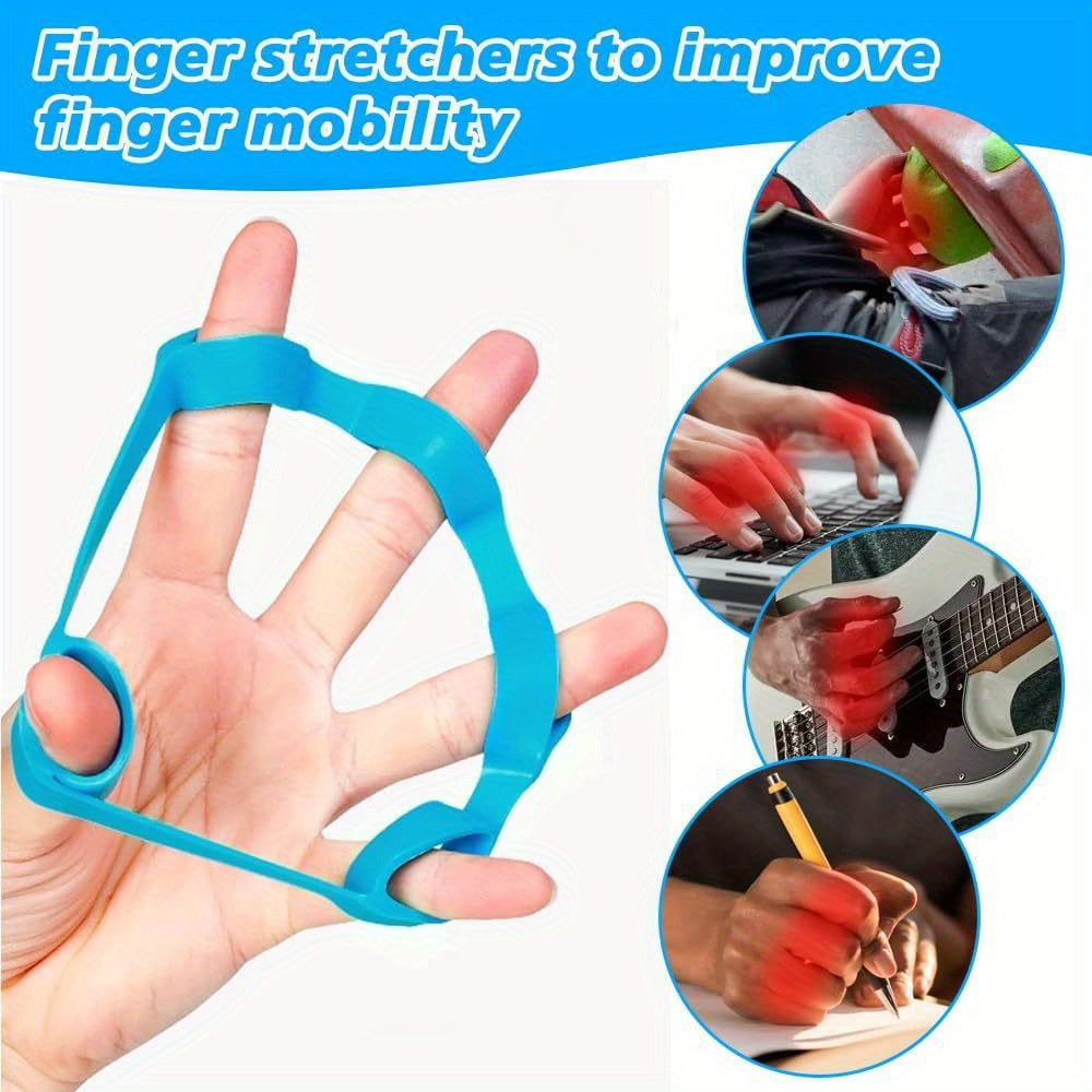 Set of 4 exercise balls for hands, made of PC and ABS, ideal for strengthening grip, relieving arthritis and improving motor skills.