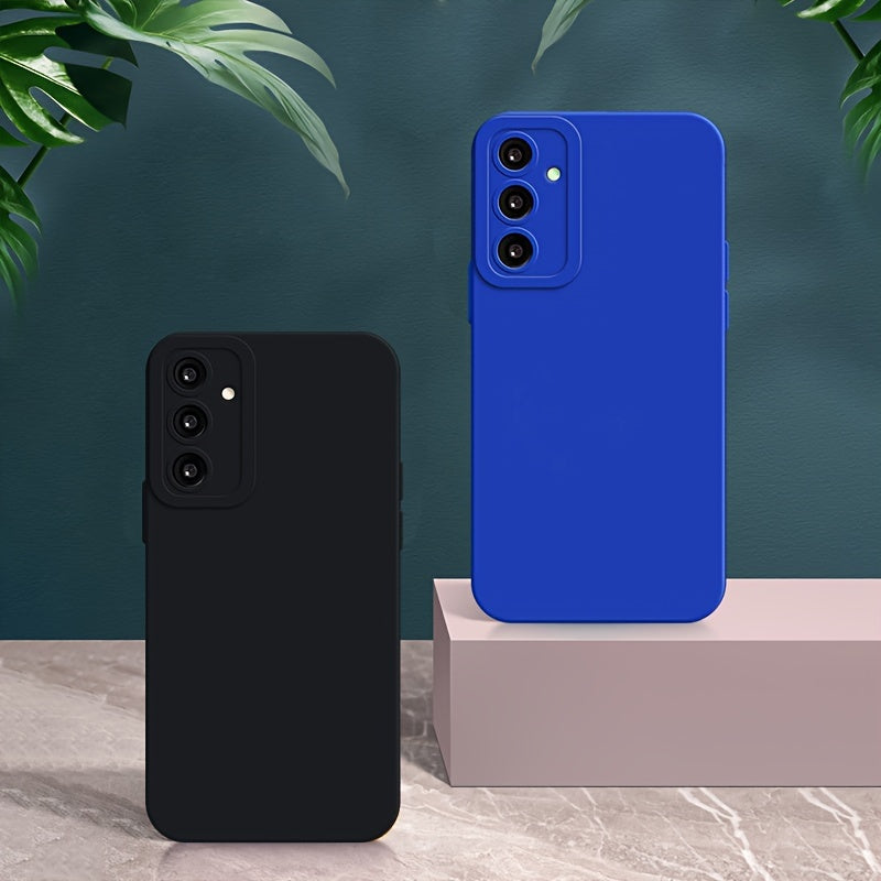 Protective case for Samsung smartphones, colorful eye pattern, playful design, protects against shocks and scratches, compatible with many Galaxy models.