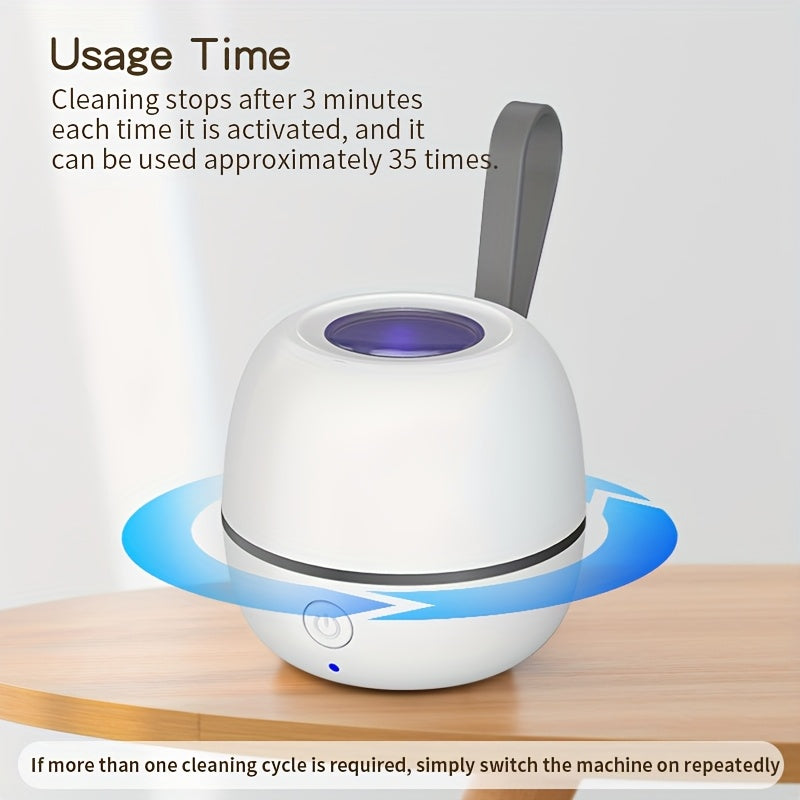 جهاز تنظيف اللهايات المحمول من MOMMED، متعدد الأغراض للتعقيم بالأشعة فوق البنفسجية، صغير الحجم، قابل لإعادة الشحن عبر منفذ USB، مزود بمؤشر ضوئي، مثالي للسفر.