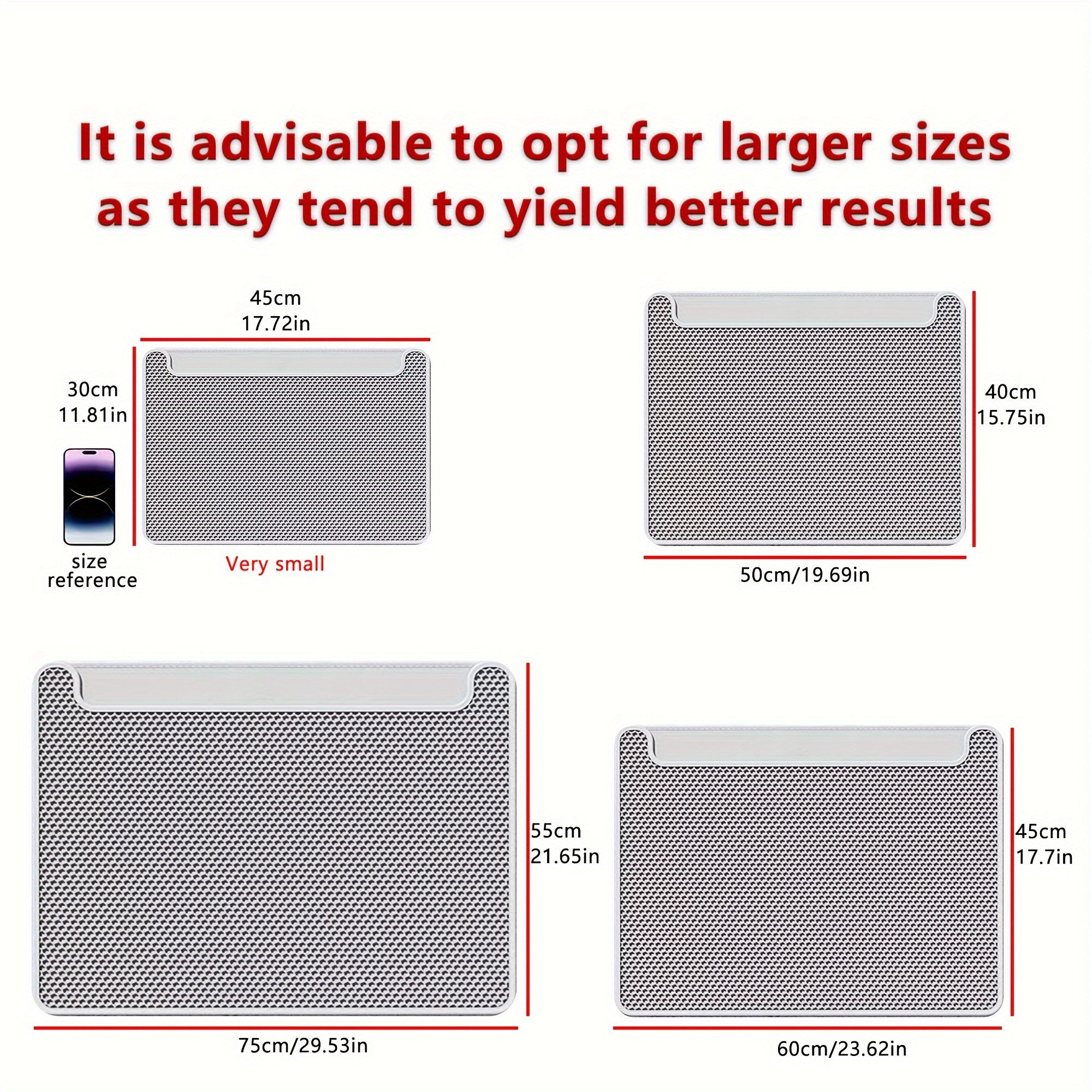 Tapis litière double couche, anti-éclaboussures, contrôle de poussière, retient les grains, facile à nettoyer, idéal intérieur pour maintenir propreté.