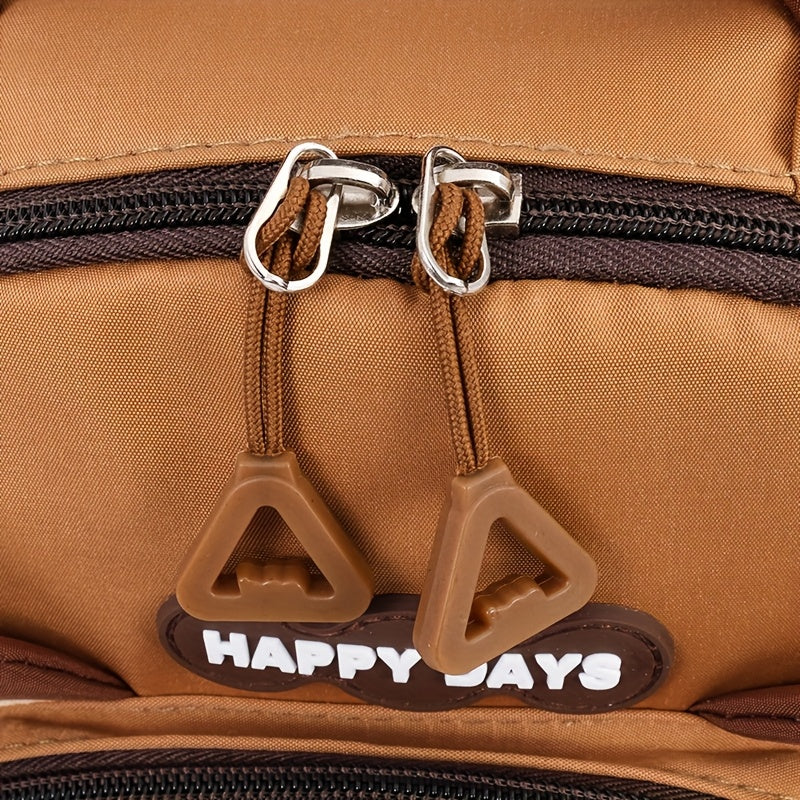 Sac à dos motif capybara, grande capacité, léger et stylé, sangles réglables, doublure durable, parfait école, voyage et sorties.