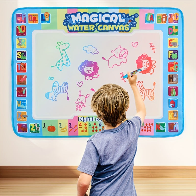 مجموعة لوحات ألوان مائية سحرية للأطفال، محمولة وقابلة لإعادة الاستخدام، مثالية للحفلات وأعياد الميلاد والأنشطة الإبداعية.