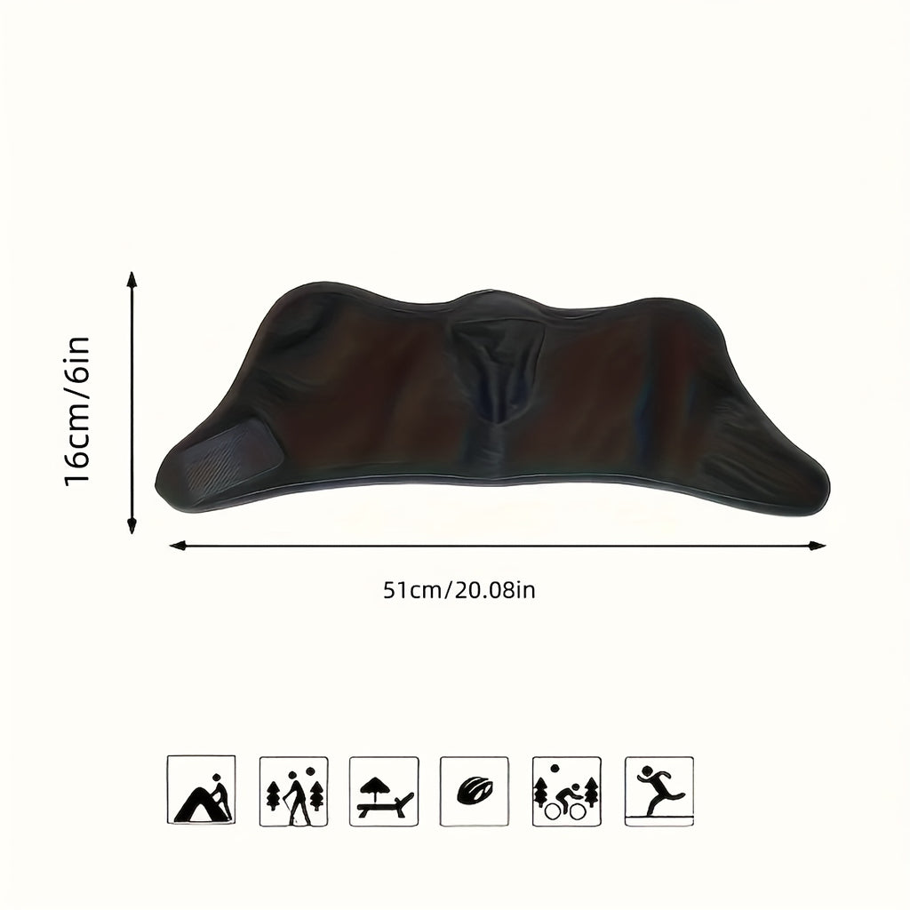 Masque d’hiver pour protection contre le vent et le froid, idéal pour moto, vélo, ski, randonnée et alpinisme, offrant confort et chaleur.