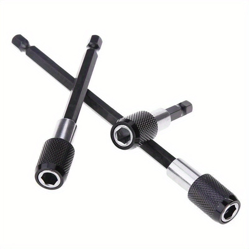 Extension magnétique pour embouts de vissage, à libération rapide, compatible perceuses à impact, construction durable pour un maintien sûr et un travail professionnel.