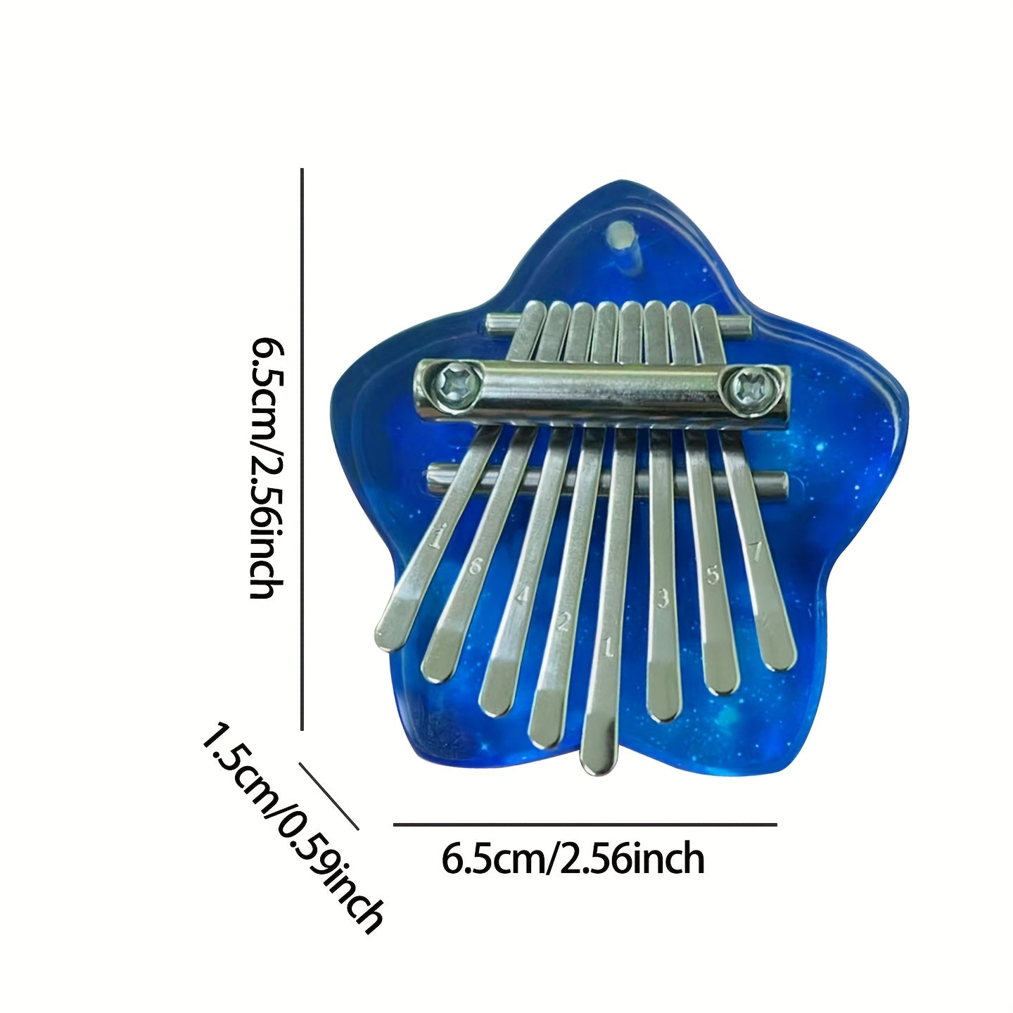 Kalimba huit tons de haute qualité, piano à doigts, instrument musical pour 14 ans et plus, idéal fêtes et cadeaux.