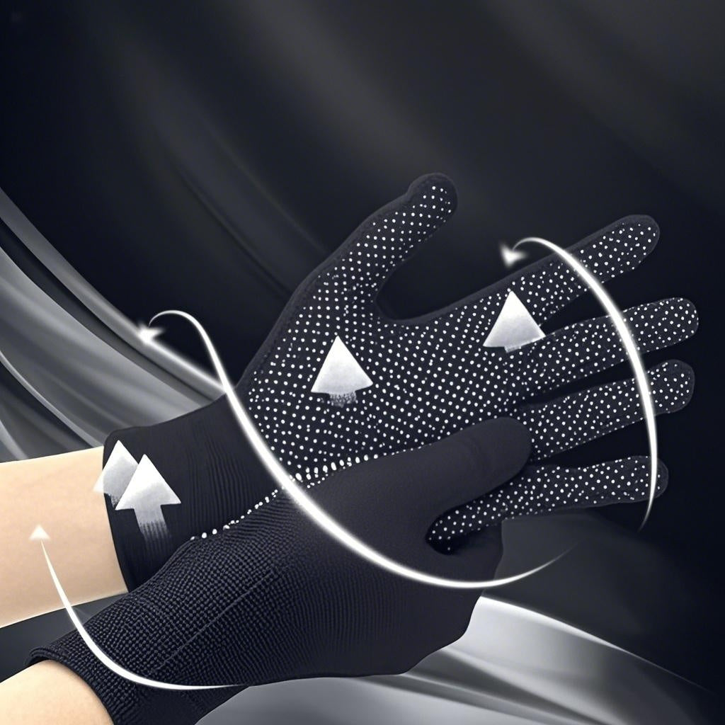 Gants légers à picots adhérents, nylon respirant, confortables et polyvalents, parfaits pour cyclisme, pêche, camping et activités extérieures.
