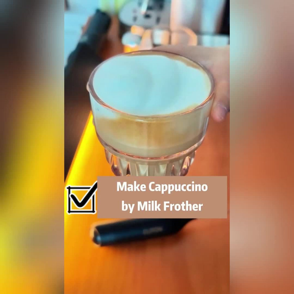 Cordless Electric Milk Frother: 304 stainless steel whisk, quiet operation, portable and compact, ideal for home coffee or camping.