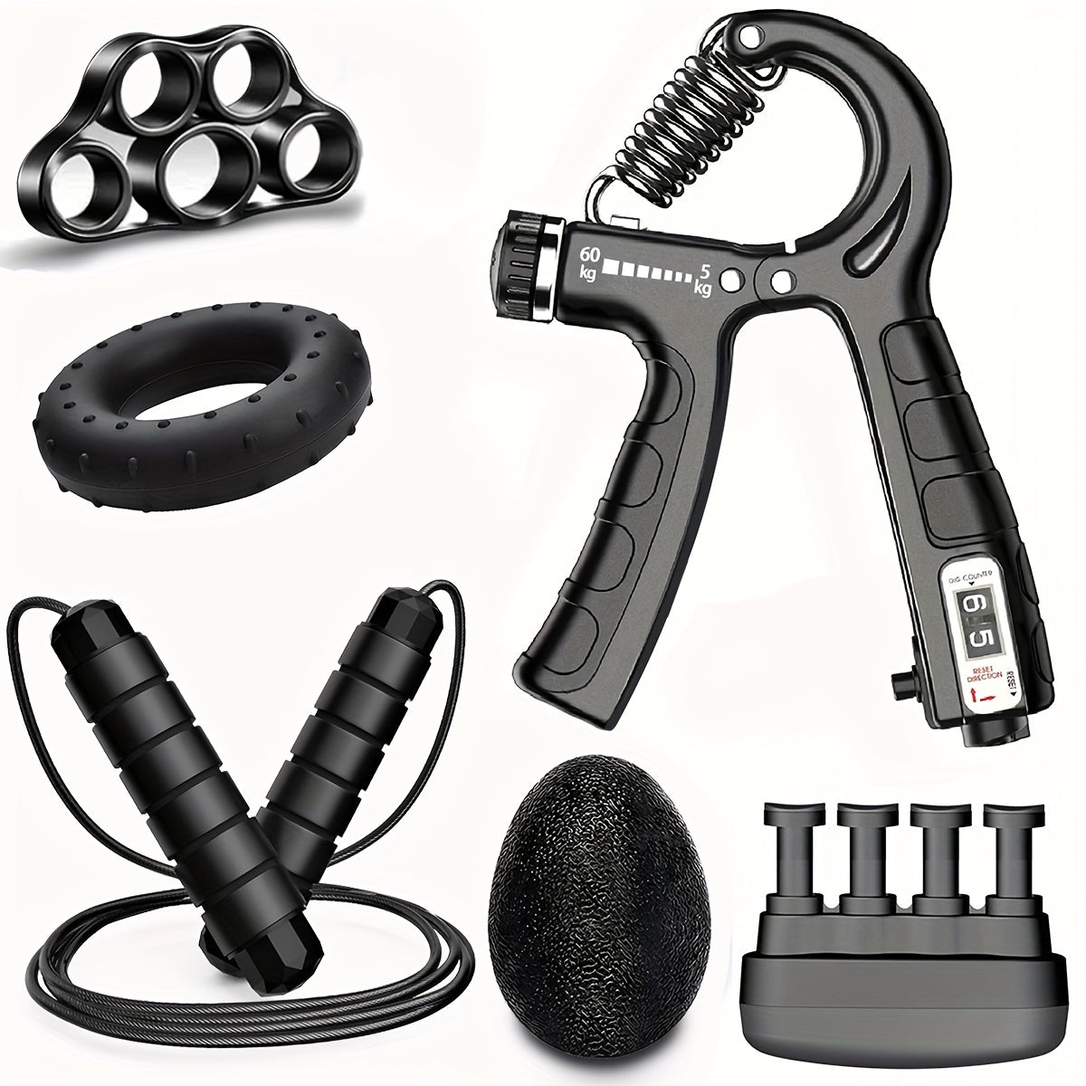 Finger exerciser 2023 for hand strengthening, improves strength and dexterity, ideal for rehabilitation and guitarists.