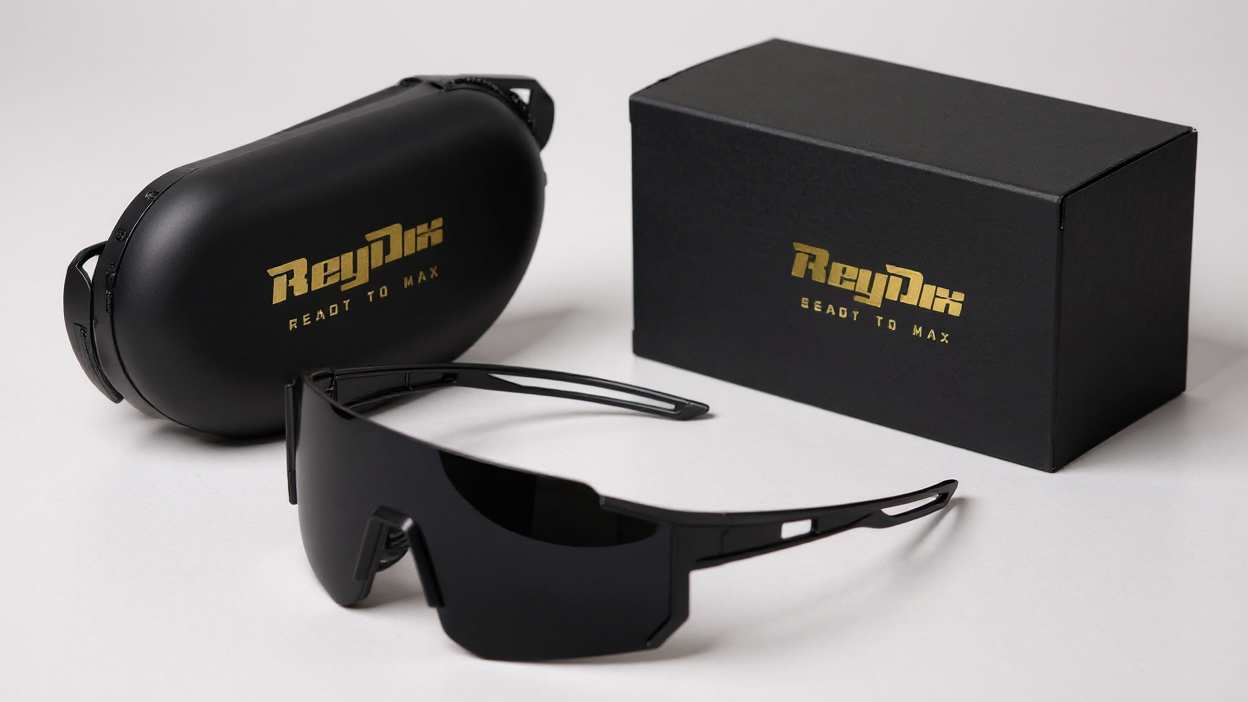 Lunettes ReyDix élégantes pour conduite, monture PC durable et verres TAC, alliant style, confort et protection visuelle.