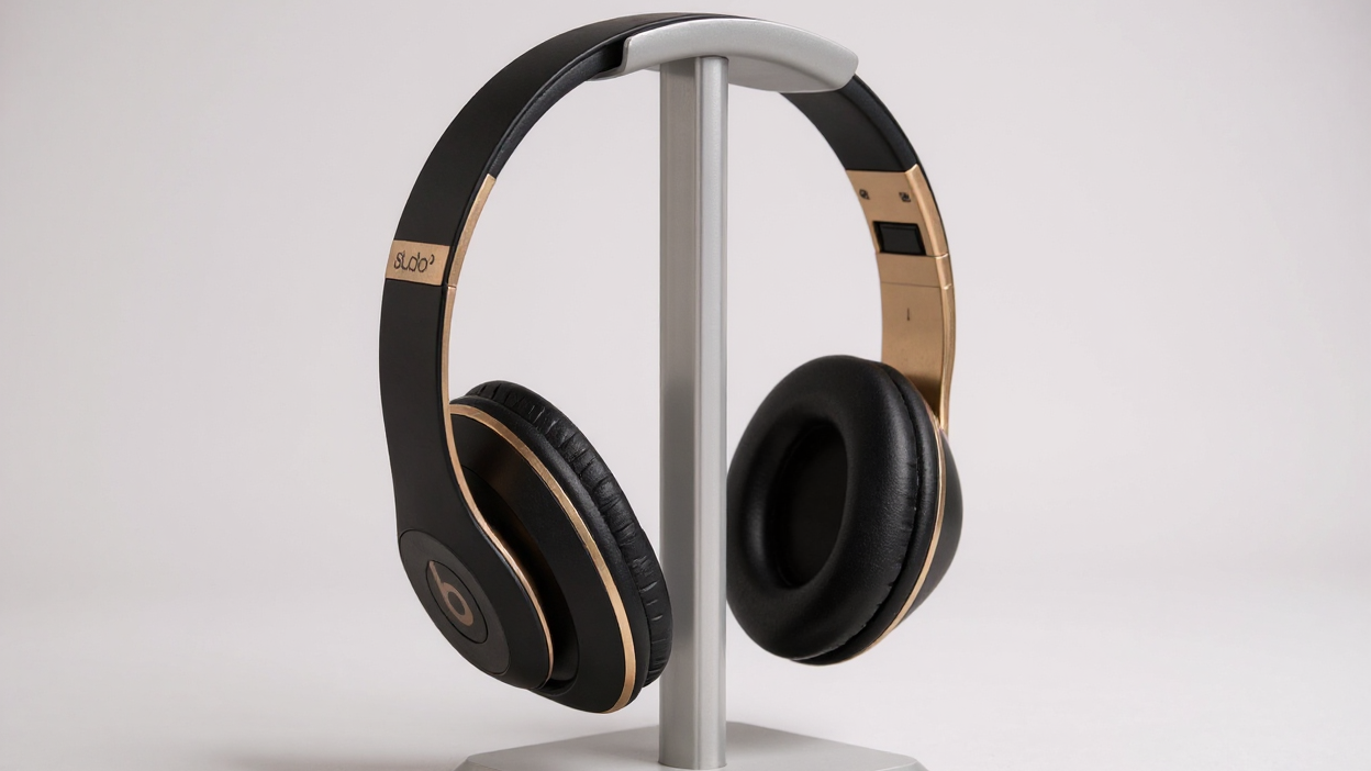 Support casque de bureau en ABS premium, design élégant, idéal pour casque gaming, rangement pratique et décoration de bureau ou salle de jeu.