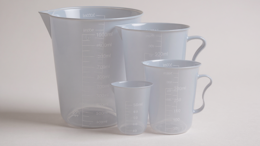 Lot de 6 tasses à mesurer durables, ustensiles polyvalents pour cuisson et pâtisserie précises, outils essentiels pour chefs à domicile.