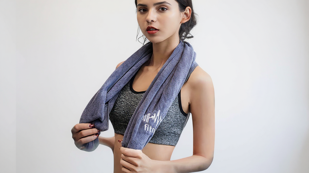 منشفة سريعة الجفاف، فائقة الامتصاص، كبيرة الحجم، مثالية للرياضة والحمام، يمكن تعليقها على المعدات، مثالية لمسح العرق.