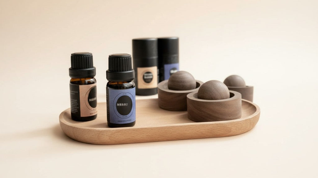 Diffuseur d’arôme en bois élégant Design rotatif, sûr et non inflammable, idéal pour voiture ou chambre, améliore l’air et parfume agréablement, cadeau parfait.